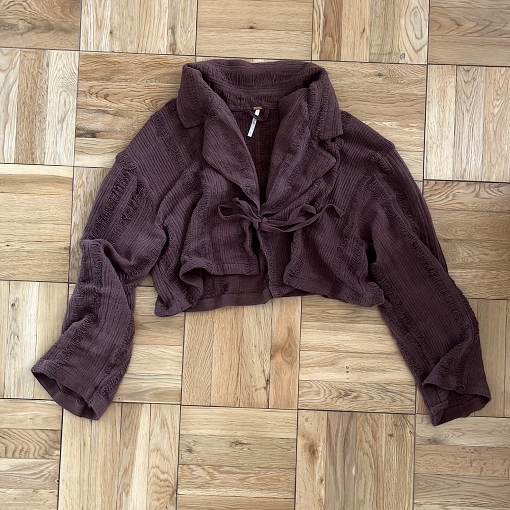 Free People Cropped Tie Top